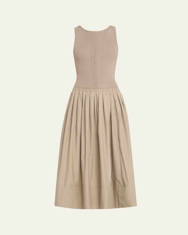 Tori Sleeveless Combo Dress